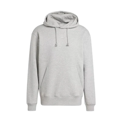 adidas Plain Drawstring Hoodie Grey IJ6886