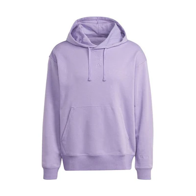 adidas Plain Logo Hoodie Violet IC9764