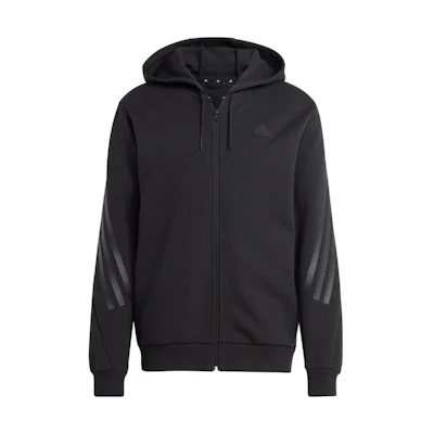 adidas Plain Logo Zip Hoodie Japan Edition - Black IC8261-JAPAN