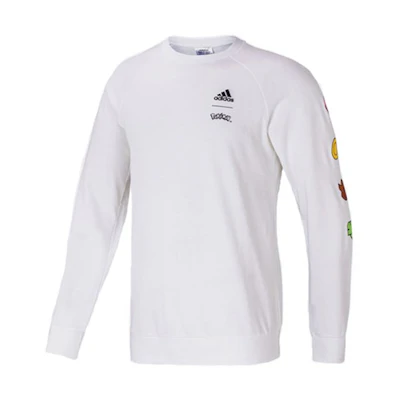 adidas Pokémon Printed Training Pullover Hoodie White GN3000