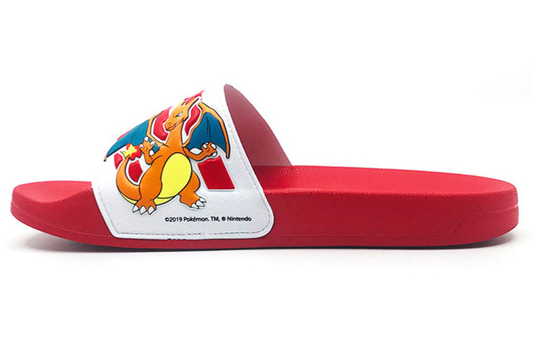 adidas Pokmon x neo Adilette Shower Red Shoe Unisex 'Red White' FW0073