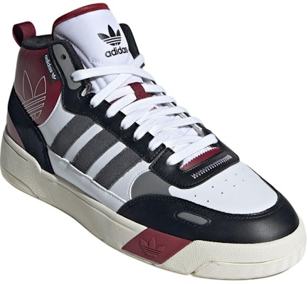 adidas originals Post Up 圓頭繫帶 減震耐磨 中筒 板鞋 男女款 紅黑白 Lookbook adidas originals Post Up 圓頭繫帶 減震耐磨 中筒 板鞋 男女款 紅黑白