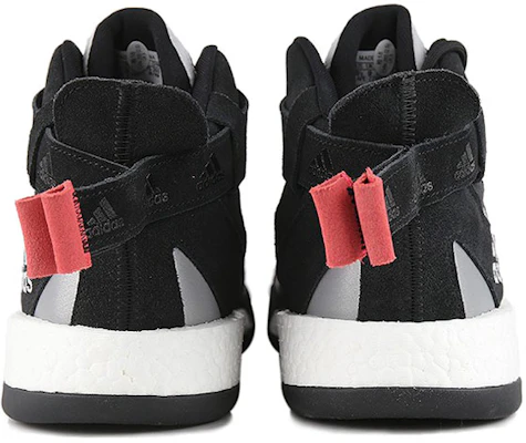 adidas Posterize 高筒 復古籃球鞋 男款 黑紅 Shop adidas Posterize 高筒 復古籃球鞋 男款 黑紅