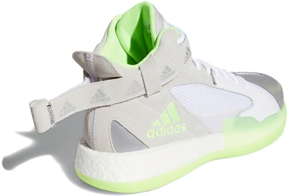 adidas Posterize 拼湊 中筒 籃球鞋 男款 灰綠 Shop adidas Posterize 拼湊 中筒 籃球鞋 男款 灰綠