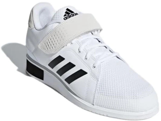 adidas Power Perfect 3 'Blanco Negro' BD7158 Lookbook adidas Power Perfect 3 'Blanco Negro' BD7158