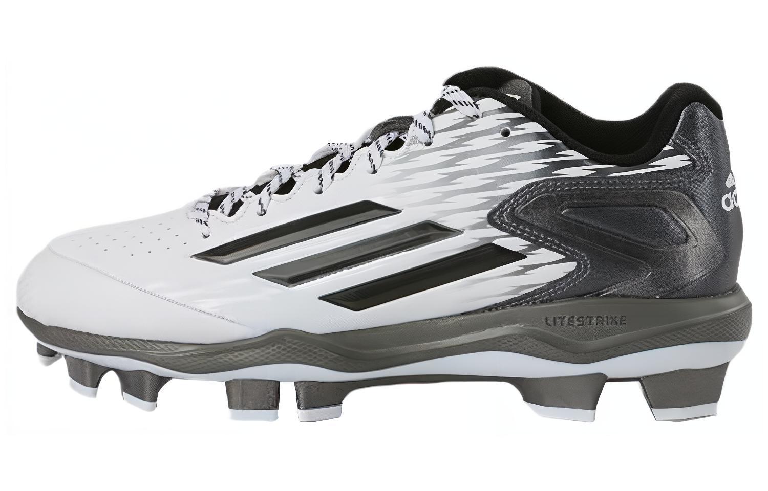 adidas Poweralley 3 Mid Baseball Cleats 'White Black' S84748