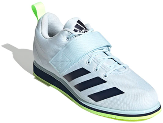 adidas Powerlift 4 ''Bleu Noir Vert'' FV6598 Lookbook adidas Powerlift 4 ''Bleu Noir Vert'' FV6598