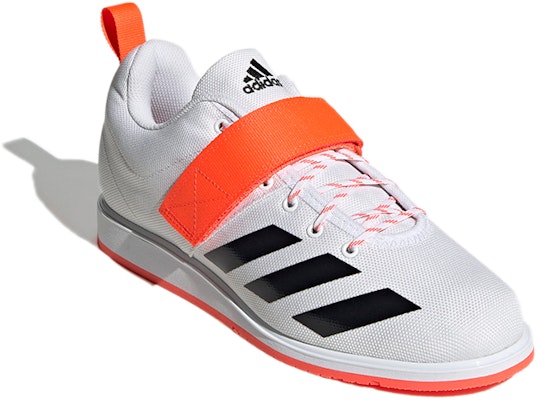 adidas Powerlift 4 'White Solar Red' GZ2865 Lookbook adidas Powerlift 4 'White Solar Red' GZ2865