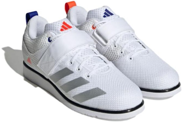 adidas Powerlift 5 'White Silver Metallic' ID2474 Lookbook adidas Powerlift 5 'White Silver Metallic' ID2474