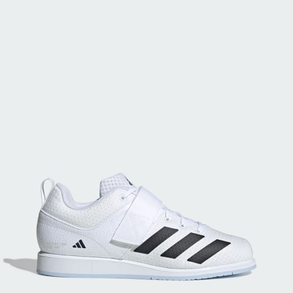 adidas Powerlift 5 Weightlifting Shoes Cloud White/Core Black/Crystal Sky JP6199
