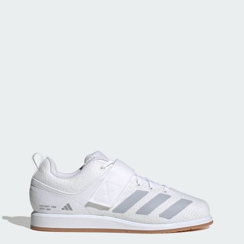 adidas Powerlift 5 Weightlifting Shoes Cloud White/Halo Silver/Core Black KJ4396