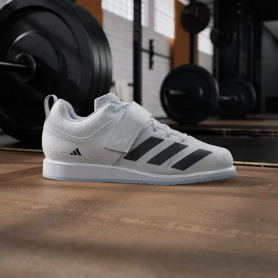 adidas Powerlift 5 Weightlifting Shoes Cloud White/Core Black/Crystal Sky JP6199 Lookbook adidas Powerlift 5 Weightlifting Shoes Cloud White/Core Black/Crystal Sky JP6199