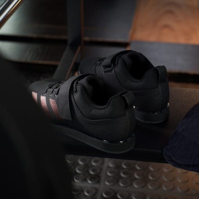 Adidas Powerlift 5 Weightlifting Shoes Core Black/Core Black/Carbon JP6198 Details for Adidas Powerlift 5 Weightlifting Shoes Core Black/Core Black/Carbon JP6198