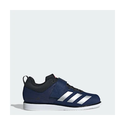 Adidas Powerlift 5 Weightlifting Shoes Dark Blue/Silver Metallic/Lucid Red