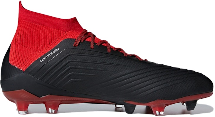 阿迪达斯 Predator 18.1 Fg 紅黑 Order 阿迪达斯 Predator 18.1 Fg 紅黑