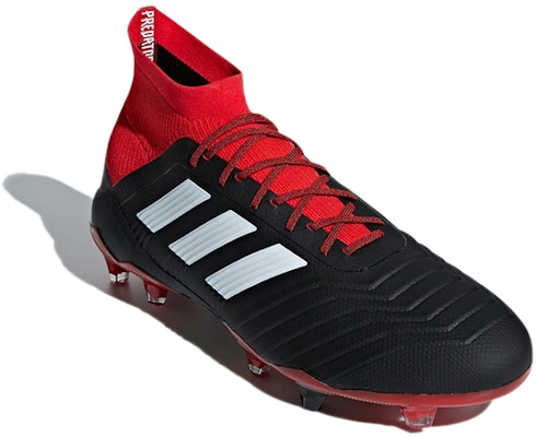 阿迪达斯 Predator 18.1 Fg 紅黑 Lookbook 阿迪达斯 Predator 18.1 Fg 紅黑