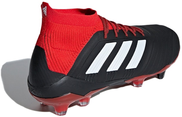 阿迪达斯 Predator 18.1 Fg 紅黑 Shop 阿迪达斯 Predator 18.1 Fg 紅黑