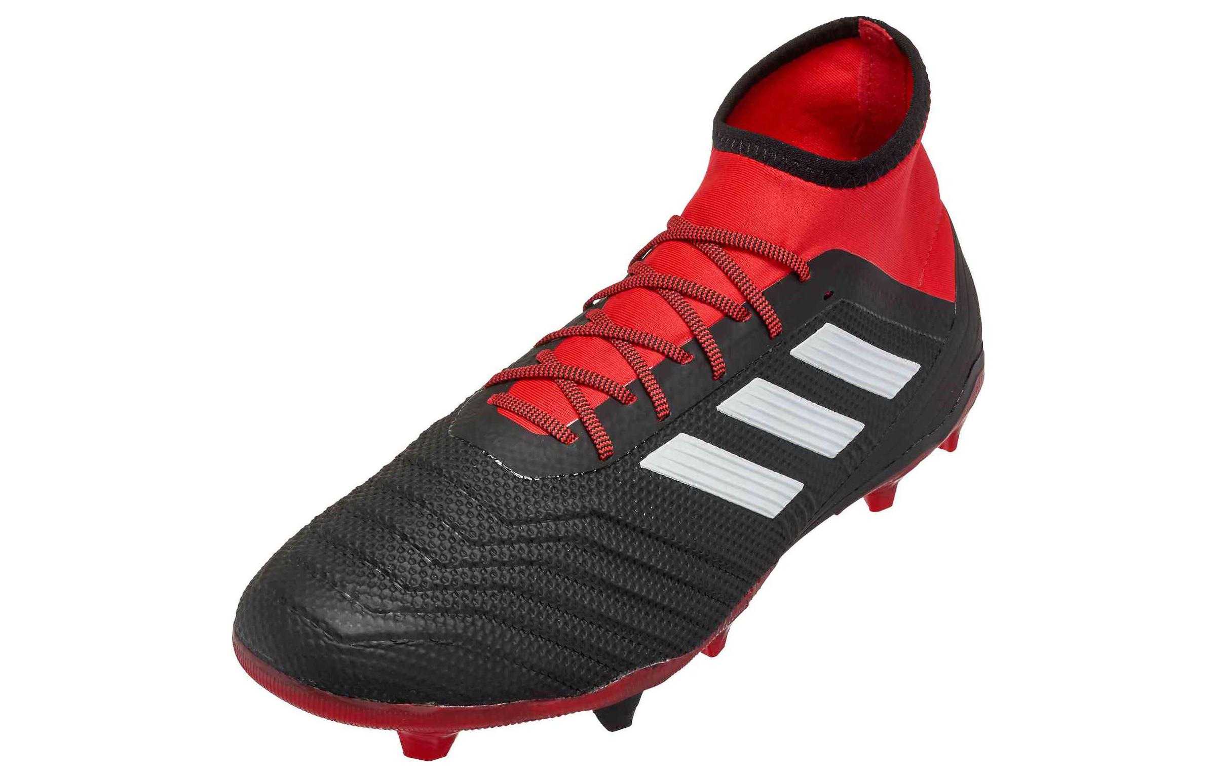 adidas Predator 18.2 FG 'Core Black Red' 圖 3