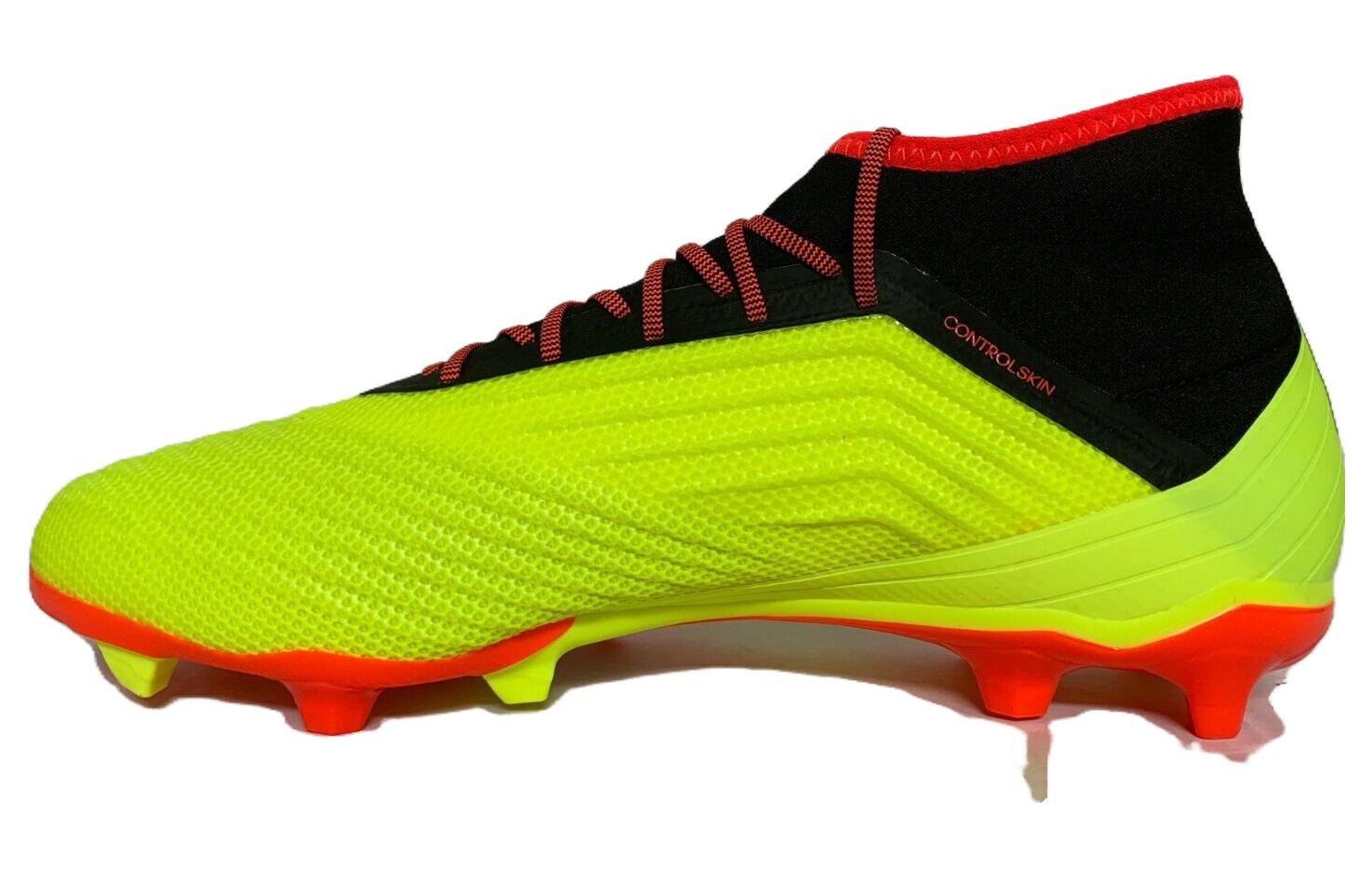 adidas Predator 18.2 FG 'Solar Yellow Red'