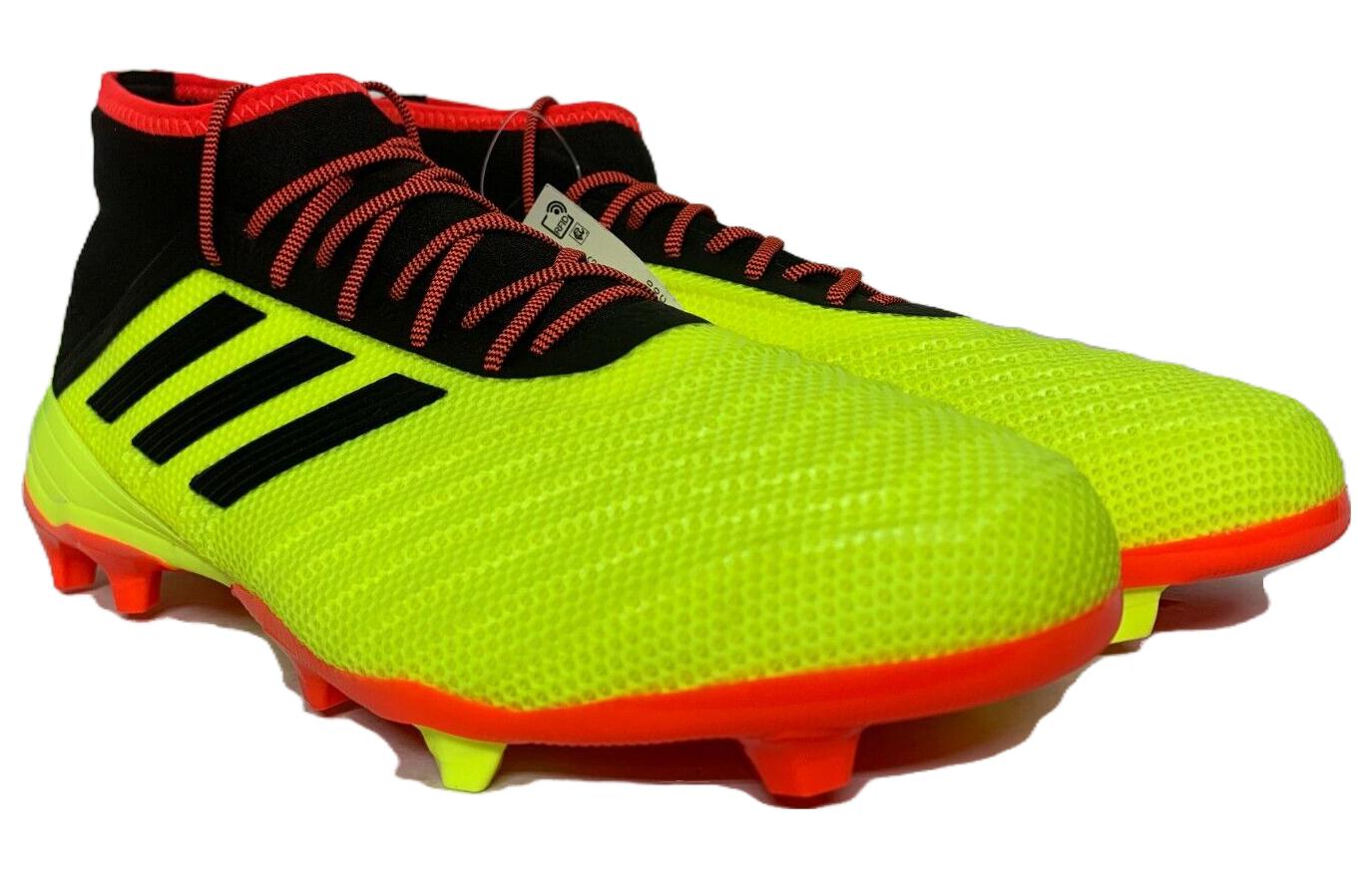 adidas Predator 18.2 FG 'Solar Yellow Red' 圖 3