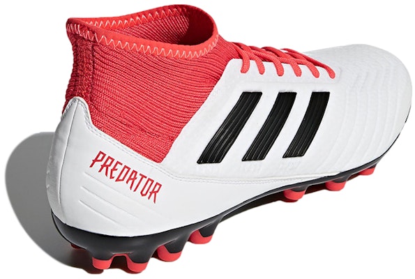 adidas PREDATOR 18.3 AG Césped Artificial 'Blanco Rojo' CP9307 Shop adidas PREDATOR 18.3 AG Césped Artificial 'Blanco Rojo' CP9307