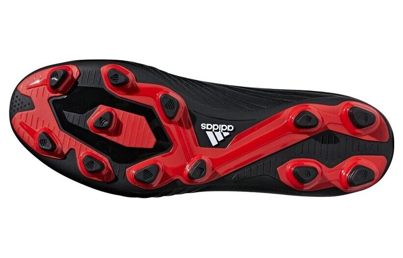 Shop adidas Predator 18.4 FxG 'Negro Rojo' DB2007