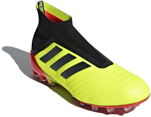 adidas Predator 18+ AG 'Amarillo Negro' DB3480 Lookbook adidas Predator 18+ AG 'Amarillo Negro' DB3480