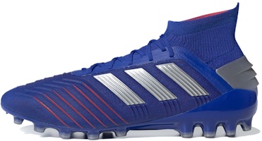 adidas Predator 19.1 AG 'Bold Blue Silver Metallic' D98053 adidas Predator 19.1 AG 'Bold Blue Silver Metallic' D98053