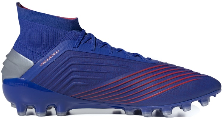 adidas Predator 19.1 AG 'Bold Blue Silver Metallic' D98053 Order adidas Predator 19.1 AG 'Bold Blue Silver Metallic' D98053
