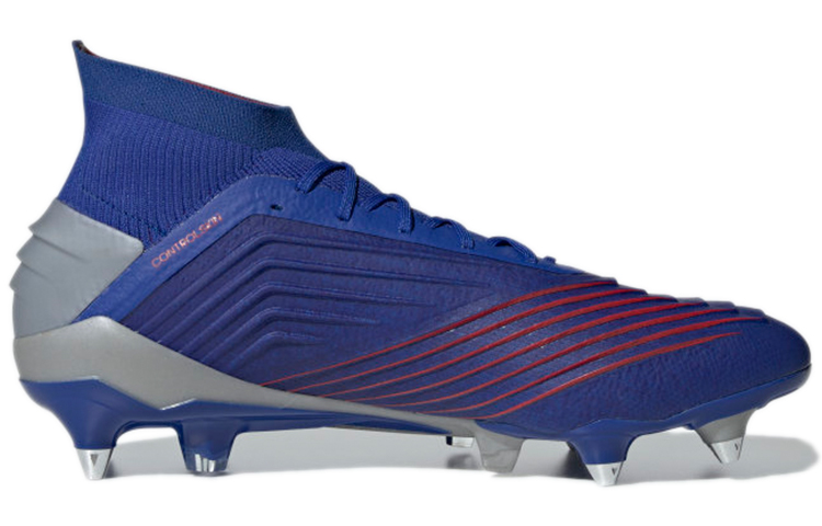 Order 阿迪达斯掠夺者19.1软地足球鞋‘蓝银’ BC0312