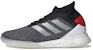 adidas Predator 19.1 Tr Kasut Bola Sepak 'Kelabu Hitam Merah Perak' D98058