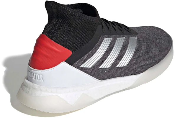 adidas Predator 19.1 TR Fußballschuhe ''Grau Schwarz Rot Silber'' D98058 Shop adidas Predator 19.1 TR Fußballschuhe ''Grau Schwarz Rot Silber'' D98058