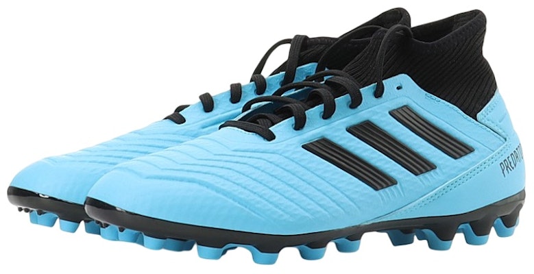 adidas Predator 19.3 AG Artificial Grass 'Black Blue' F99990 Lookbook adidas Predator 19.3 AG Artificial Grass 'Black Blue' F99990
