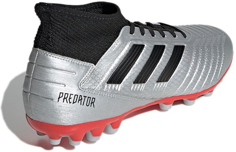 adidas Predator 19.3 AG 'Perak Metalik Hitam' F99989 Shop adidas Predator 19.3 AG 'Perak Metalik Hitam' F99989