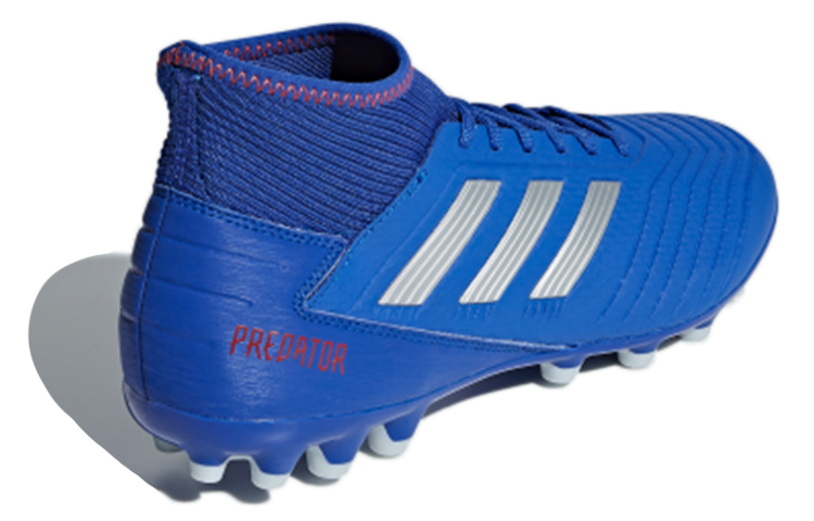 Shop adidas Predator 19.3 Ag 中筒時尚足球鞋 藍灰