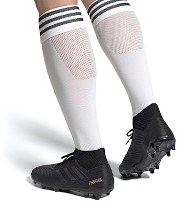 阿迪达斯 Predator 19.3 FG '核心黑' 足球鞋 F35594 Sizing 阿迪达斯 Predator 19.3 FG '核心黑' 足球鞋 F35594