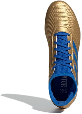 adidas Predator 19.3 FG 'Gold Metallic Blue' F35596 Purchase adidas Predator 19.3 FG 'Gold Metallic Blue' F35596