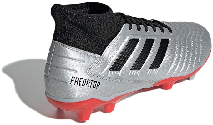 adidas Predator 19.3 FG 'Perak Merah Metalik' F35595 Shop adidas Predator 19.3 FG 'Perak Merah Metalik' F35595