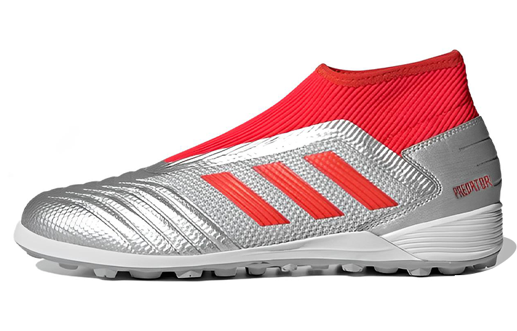 adidas Predator 19.3 Laceless TF 'Silver Metallic Red' G27941