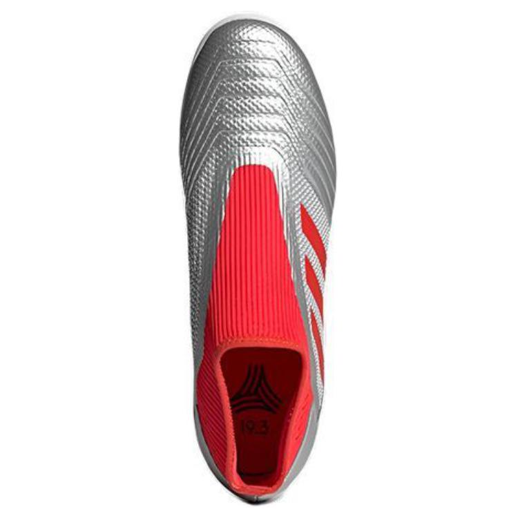 Purchase 阿迪達斯 Predator 19.3 TF 減震防滑耐磨 足球鞋 銀紅