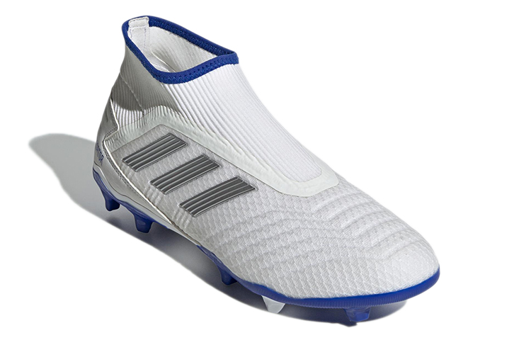 Order adidas Predator 19.3 防滑耐磨 足球鞋 男款 白藍