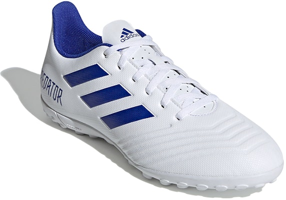 adidas Predator 19.4 Tf 'Putih Biru' D97971 Lookbook adidas Predator 19.4 Tf 'Putih Biru' D97971