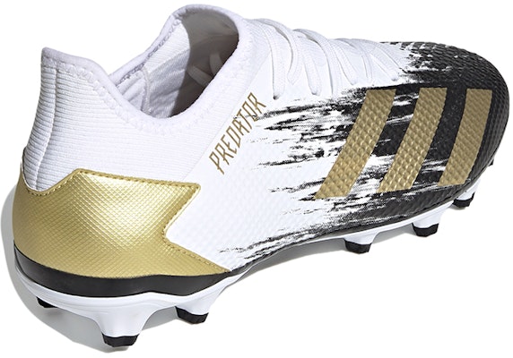 adidas Predator 20.3 Low Mg Boots 'White Black Gold' FW9781 Shop adidas Predator 20.3 Low Mg Boots 'White Black Gold' FW9781