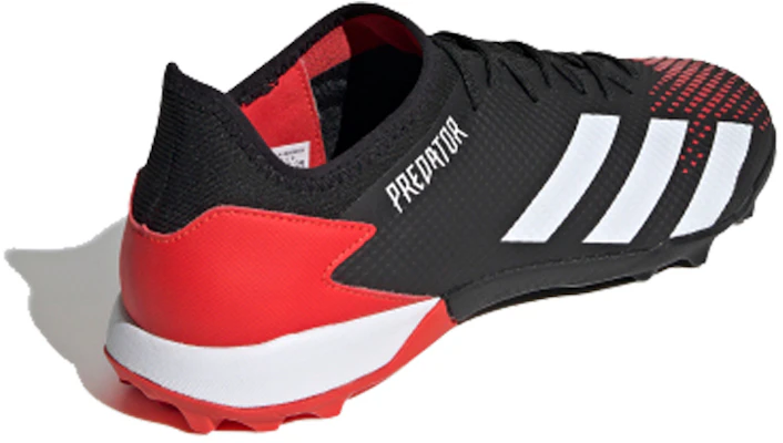 阿迪达斯 Predator 20.3 L TF 人工草地足球鞋‘黑红’ EF1996 Lookbook 阿迪达斯 Predator 20.3 L TF 人工草地足球鞋‘黑红’ EF1996