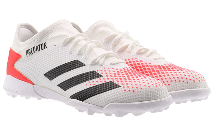 adidas Predator 20.3 L TF Turf 'White Red Black' 圖 4