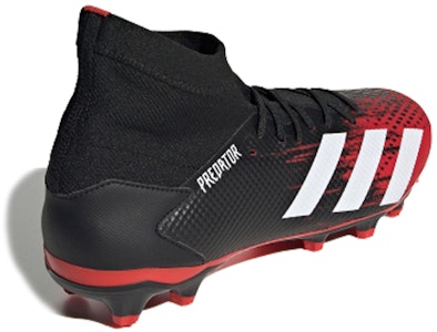 阿迪达斯 Predator 20.3 多地型球鞋 '黑红' EF1999 Lookbook 阿迪达斯 Predator 20.3 多地型球鞋 '黑红' EF1999