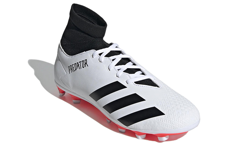 Lookbook 阿迪达斯 猎鹰 20.4 多功能场地足球鞋 '白黑' EG0917