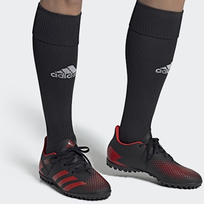 adidas Predator 20.4 TF 草地 減震耐磨 足球鞋 男款 黑紅 Details for adidas Predator 20.4 TF 草地 減震耐磨 足球鞋 男款 黑紅