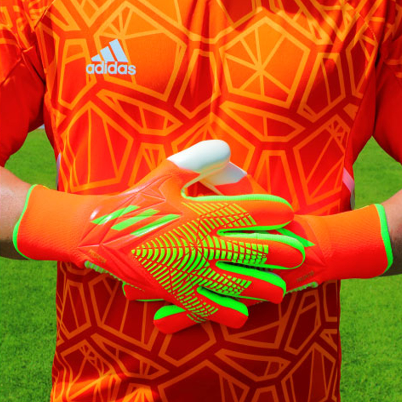 Purchase adidas Predator 22 Pro Goalkeeper Gloves Silicone Rubber Strapless Unisex 190952052