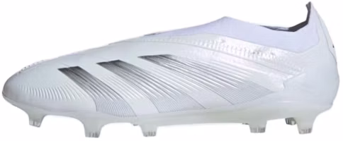 adidas PREDATOR 24 Elite Low FG Soccer Cleats White Silver IE1806 adidas PREDATOR 24 Elite Low FG Soccer Cleats White Silver IE1806